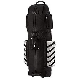 Amazon Basics Premium Soft-Sided Golf Travel Bag - Black sporting goods